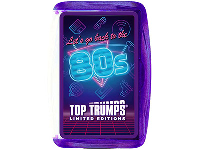 TOP TRUMPS GO BACK TO THE 80s